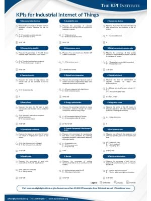 KPIs for Industrial Internet of Things