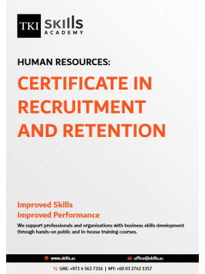 Certificate in Recruitment and Retention
