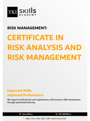 Certificate in Risk Analysis and Risk Management