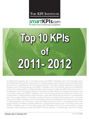 Top 10 KPIs of 2011-2012