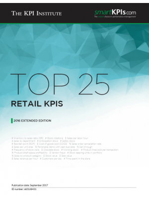Top 25 Retail KPIs - 2016 Extended Edition