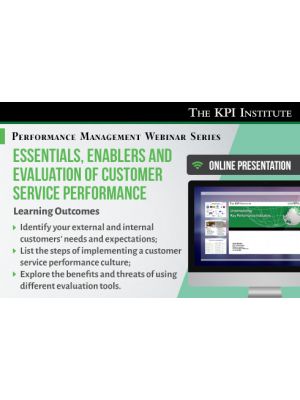 Essentials, Enablers and Evaluation of Customer Service Performance