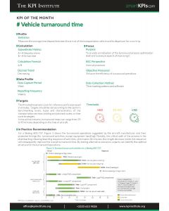 KPI of February: # Vehicle turnaround time