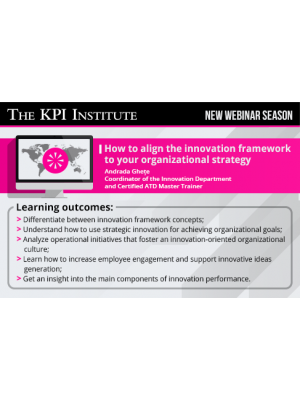 How to align the innovation framework to your organizational strategy