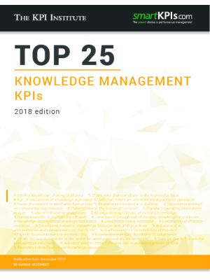Top 25 Knowledge Management KPIs - 2018 Edition