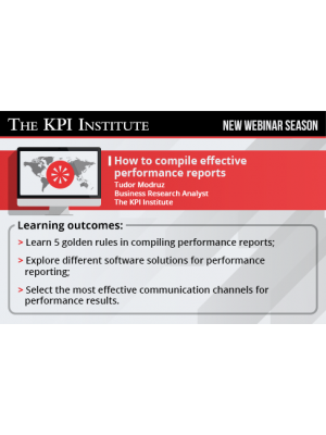 How to compile effective performance reports 2016 Global Edition