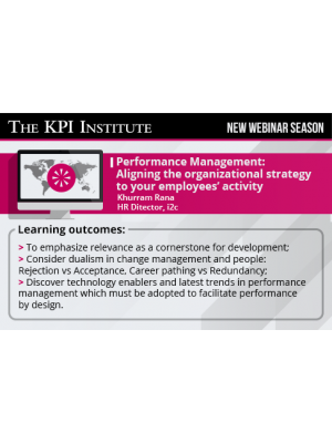 Performance Management: Aligning the organizational strategy to your employees’ activity