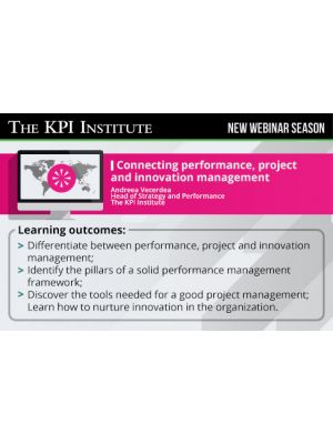 Connecting performance, project and innovation management