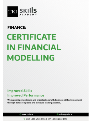 Certificate in Financial Modelling