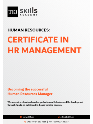 Certificate in HR Management
