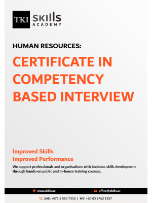 Certificate in Competency Based Intreview