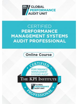 Certified Performance Management Systems Audit Professional