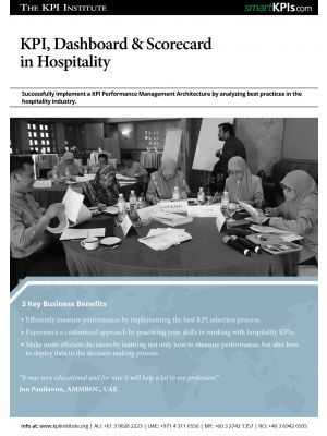 KPI, Dashboard & Scorecard for Hospitality