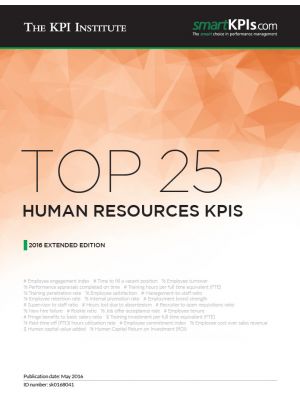 Top 25 Human Resources KPIs – 2016 Extended Edition 