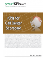 KPIs for Call Center Scorecard