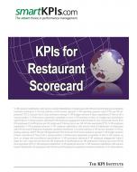 KPIs for Restaurant Scorecard