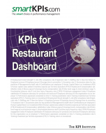 KPIs for Restaurant Dashboard