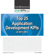 Top 25 Application Development KPIs of 2011-2012