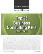 Top 25 Business Consulting KPIs of 2011-2012
