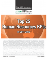 Top 25 HR KPIs of 2011-2012
