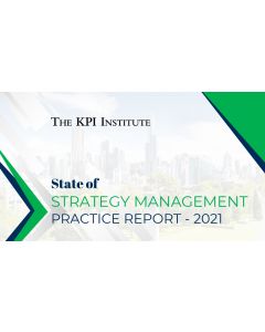 State of Strategy Management Practice Report - 2021