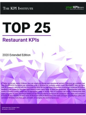 The Top 25 Restaurant KPIs – 2020 Extended Edition 