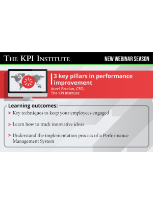 3 key pillars in Performance Improvement