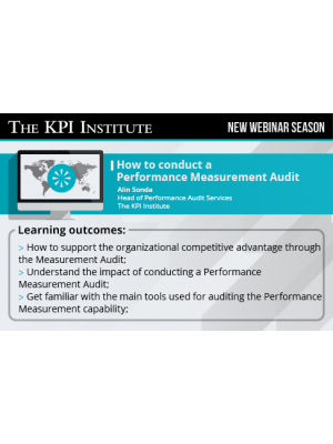 How to conduct a Performance Measurement Audit