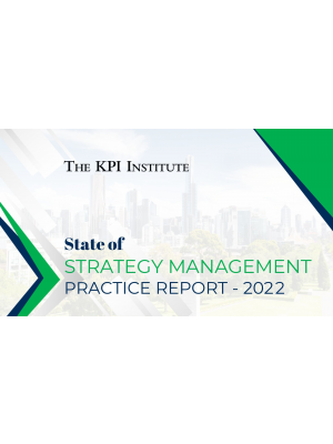 State of Strategy Management Practice Report - 2022