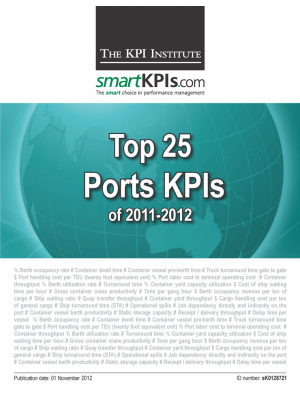 Top 25 Ports KPIs of 2011-2012