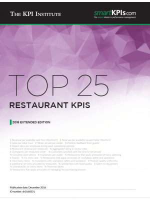 Top 25 Restaurant KPIs - 2016 Extended Edition