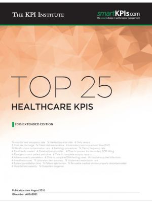 Top 25 Healthcare KPIs – 2016 Extended Edition